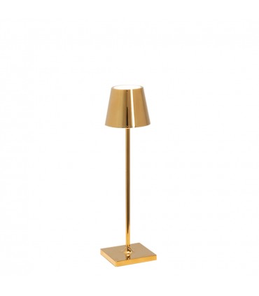 Lampada da tavolo Poldina Pro micro - Oro lucido