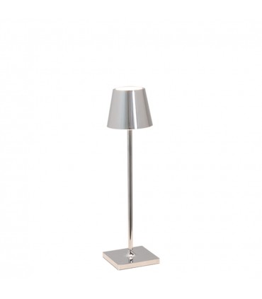 Poldina Pro micro Table lamp - Glossy chrome
