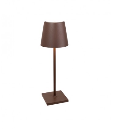 Poldina Pro L desk table lamp - corten