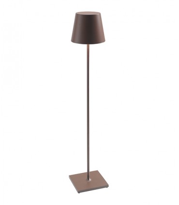 Poldina Pro XXL Floor/Table lamp - rust